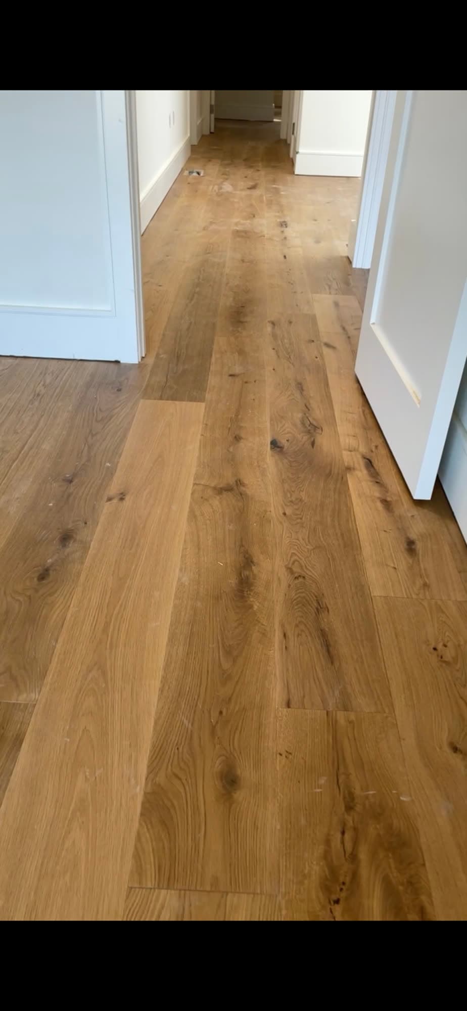 Hardwood flooring sample